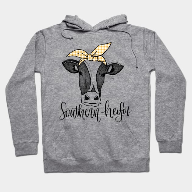 Southern Heifer Hoodie by Hannah’s Hand Lettering